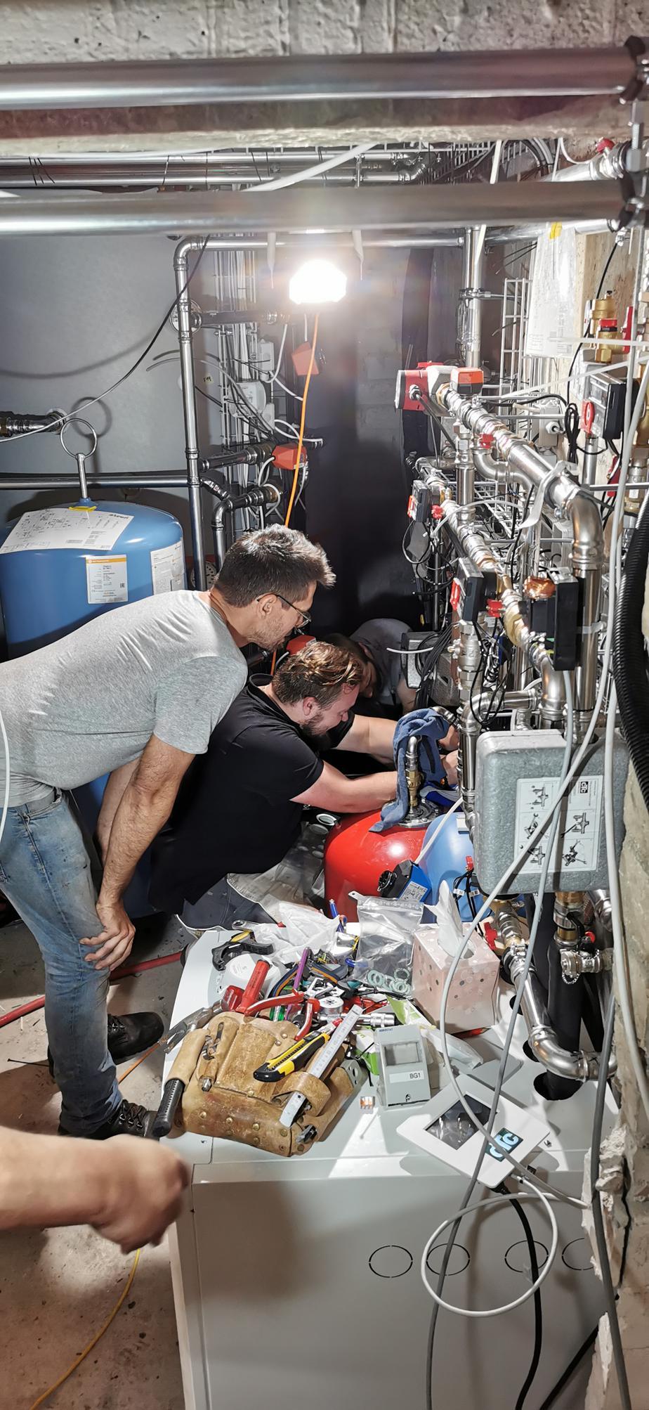 Enge Platzverhältnisse